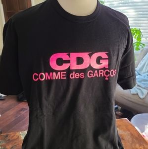 Comme Des Garcons Logo Tee NWT